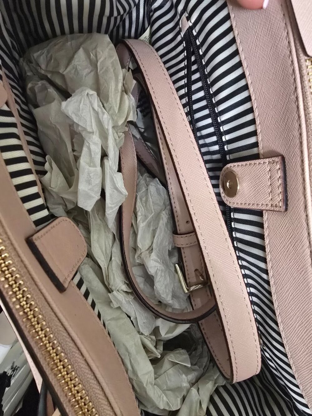 Kate Spade Cameron Street Teegan Satchel blush pink - Picture 7 of 10